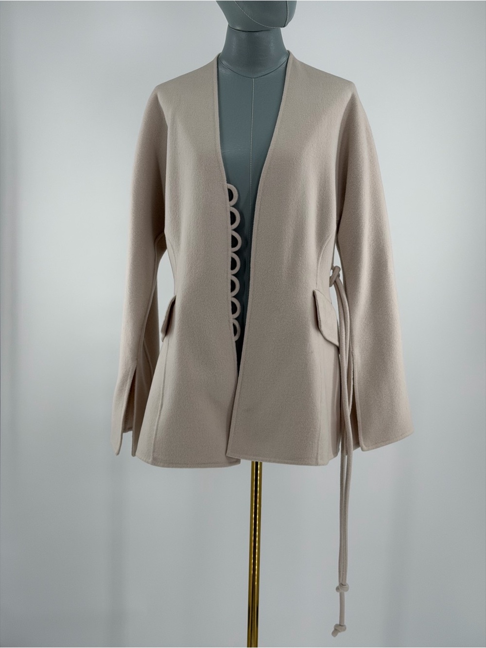 🆕 BY MALENE BIRGER 🧿 NWOT Lalou Wool Blazer, Cream - Sz EU 36 / Small - Picture 12 of 16